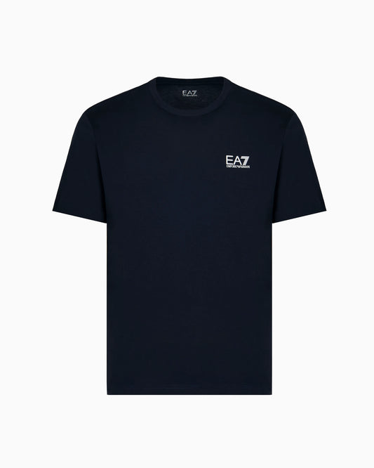 Cotton shirt in Pima jersey with crew neck Core Identity