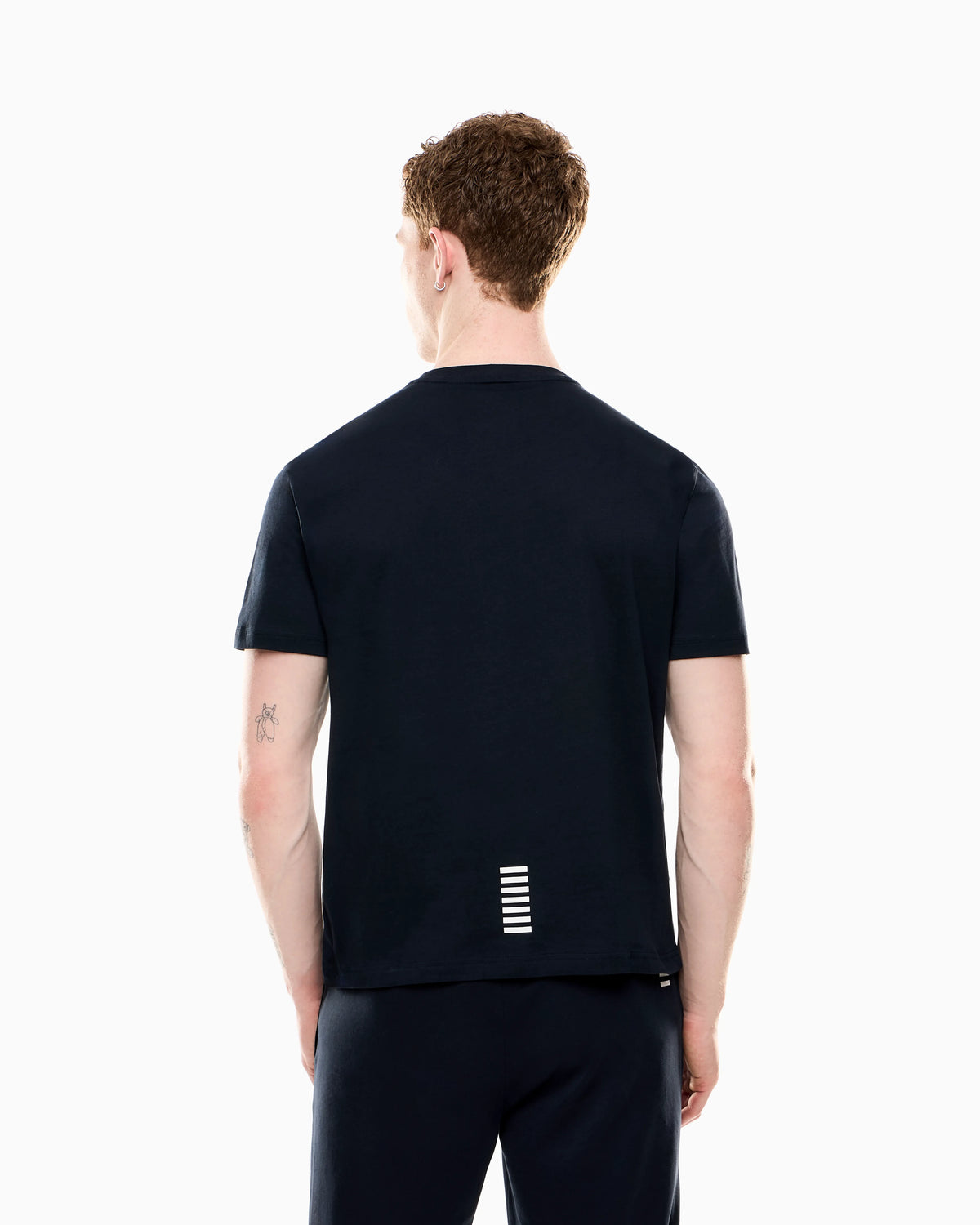 Cotton shirt in Pima jersey with crew neck Core Identity