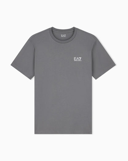 Cotton shirt in Pima jersey with crew neck Core Identity