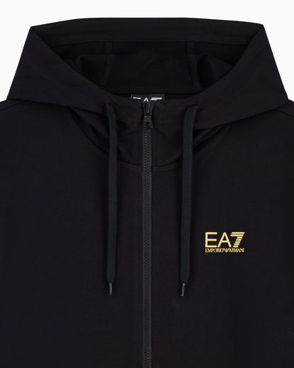 Cotton two-piece suit with a zip hoodie Core Identity