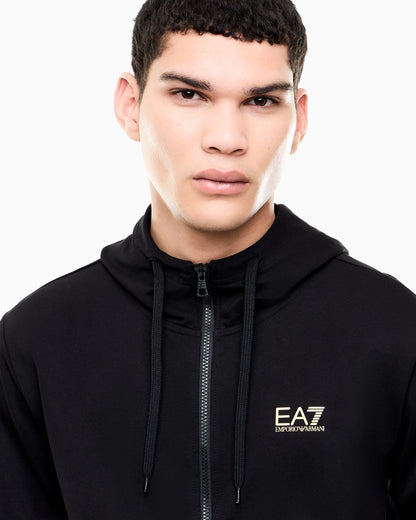 Cotton two-piece suit with a zip hoodie Core Identity