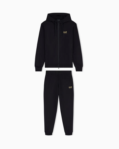 Cotton two-piece suit with a zip hoodie Core Identity