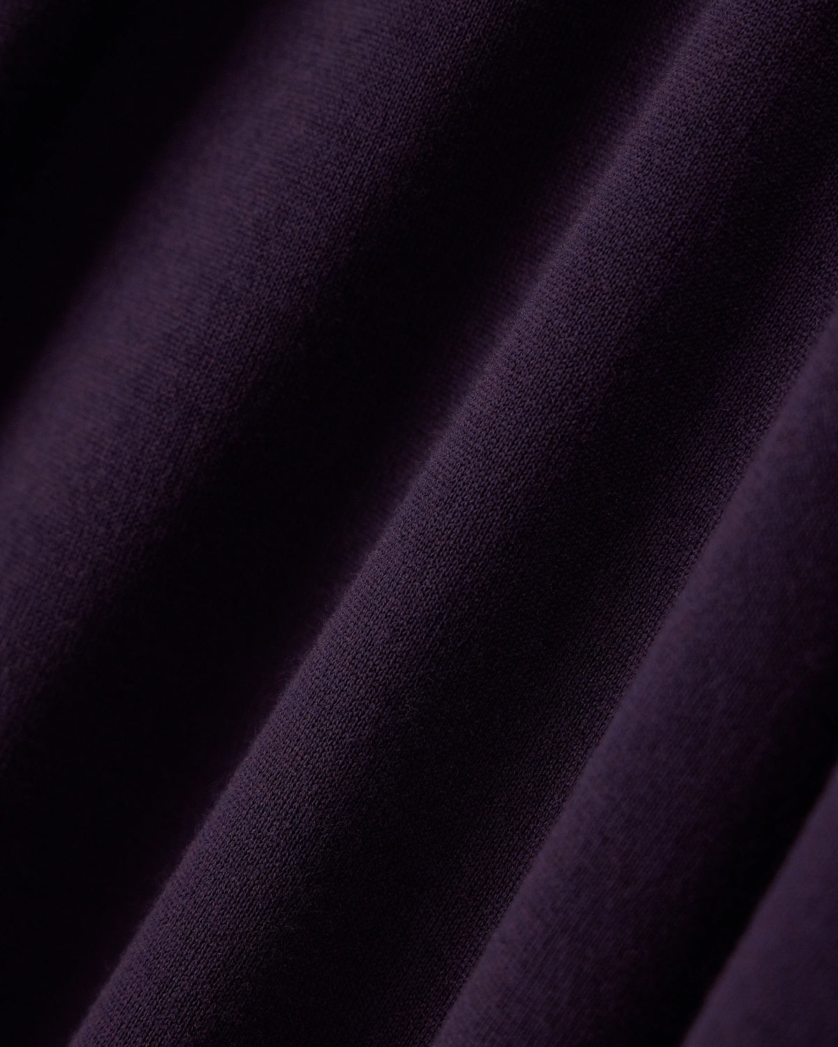 Long-sleeved polo shirt in virgin wool
