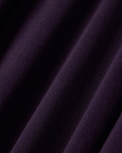 Long-sleeved polo shirt in virgin wool