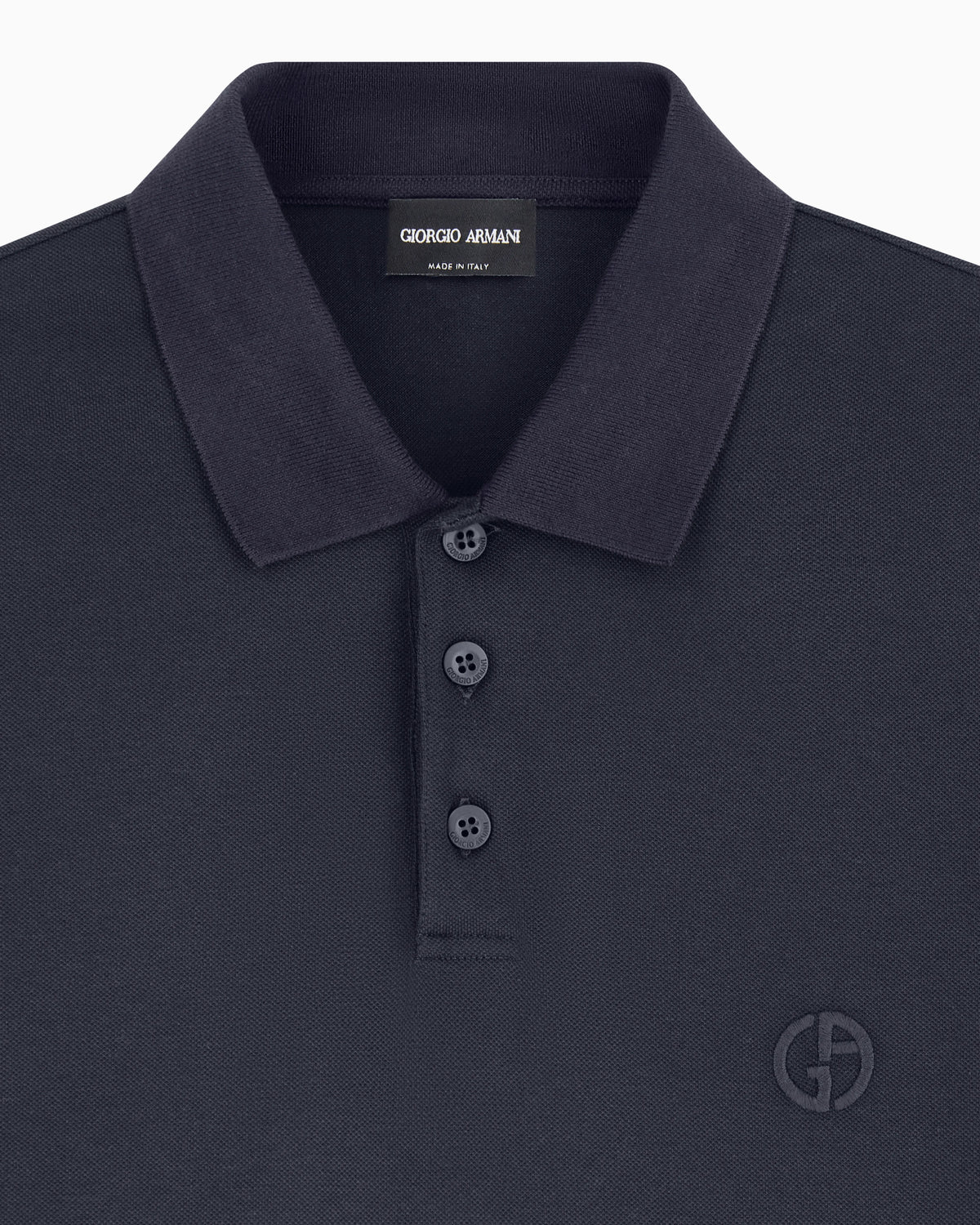 Slim fit polo  in stretch cotton pique with logo