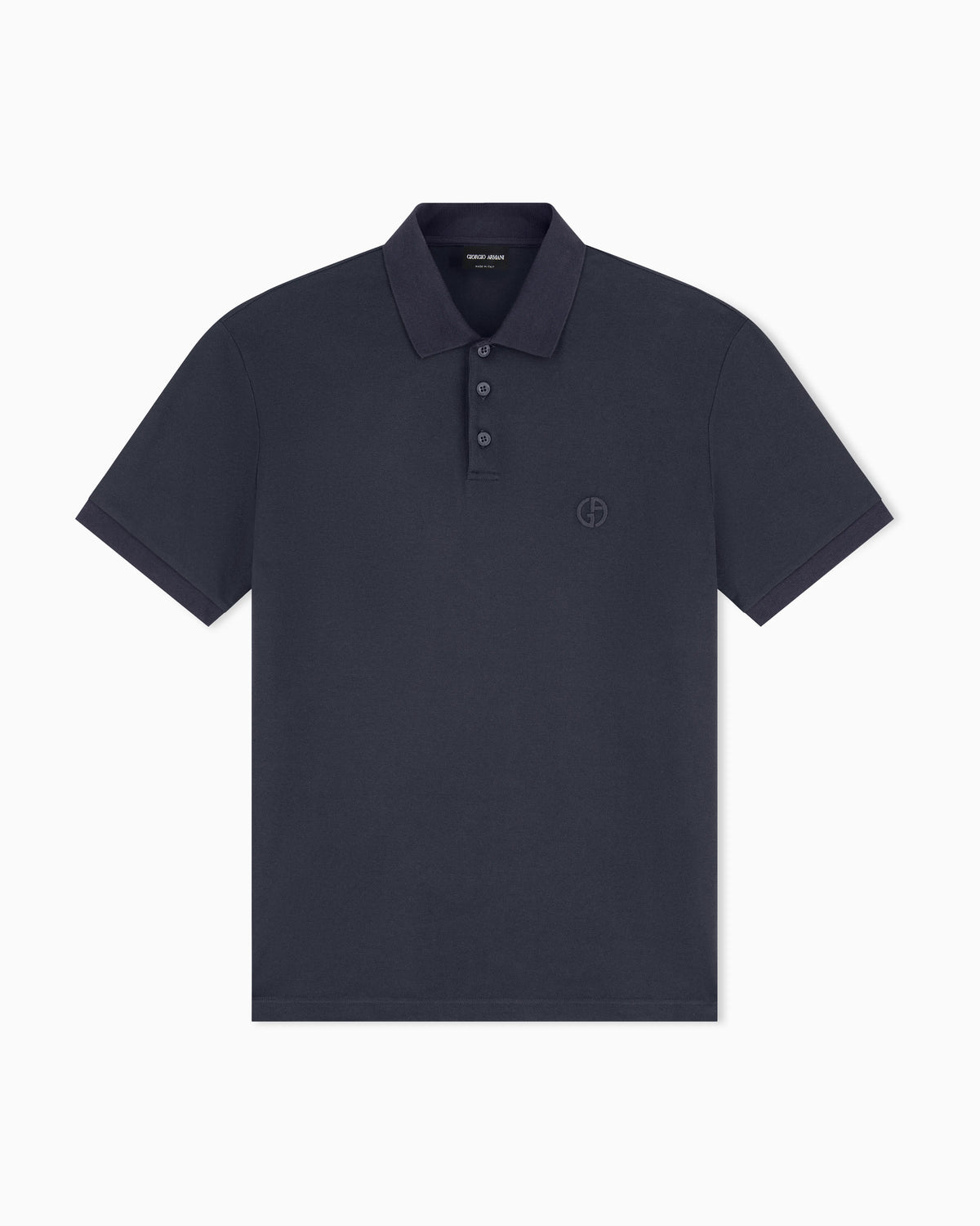 Slim fit polo  in stretch cotton pique with logo