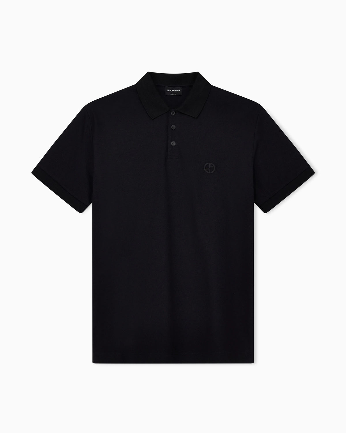 Slim fit polo  in stretch cotton pique with logo