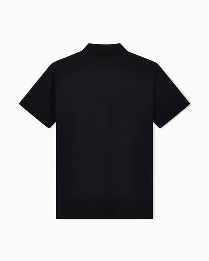 Slim fit polo  in stretch cotton pique with logo