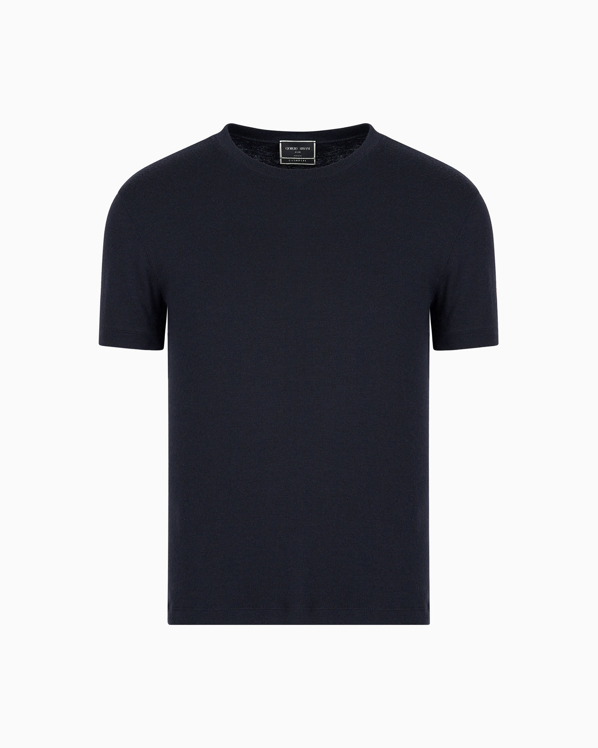Short-sleeved cashmere Icon jumper