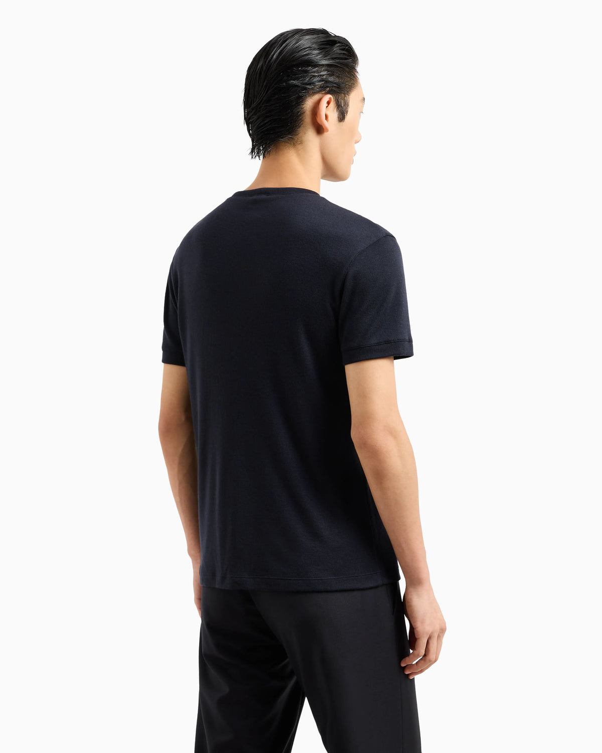Short-sleeved cashmere Icon jumper