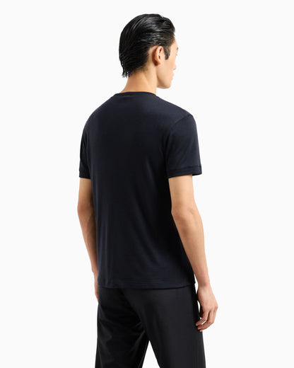 Short-sleeved cashmere Icon jumper