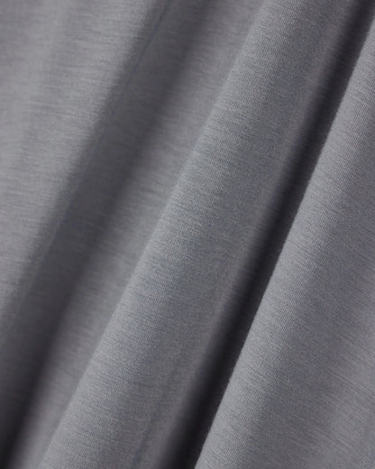 crew-neck T-shirt in stretch viscose jersey