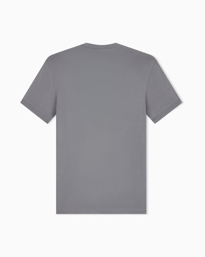 crew-neck T-shirt in stretch viscose jersey