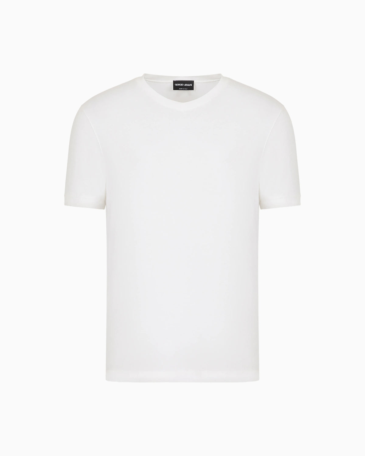 Stretch viscose jersey, V-neck Icon T-shirt
