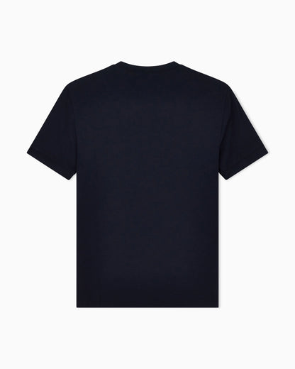 Jersey t-shirt in stretch viscose with a crew neck Icon