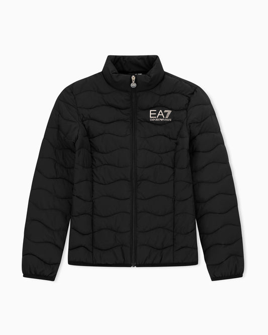 Windbreaker jacket with wavy striped quilting Core Lady