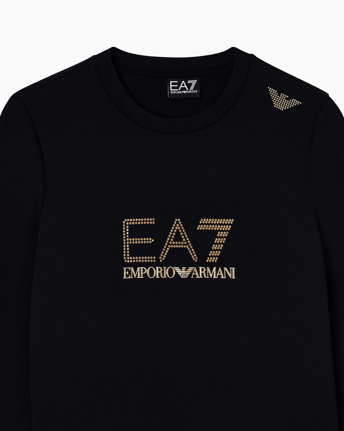 Stretch sweatshirt in a viscose blend with studs Evolution