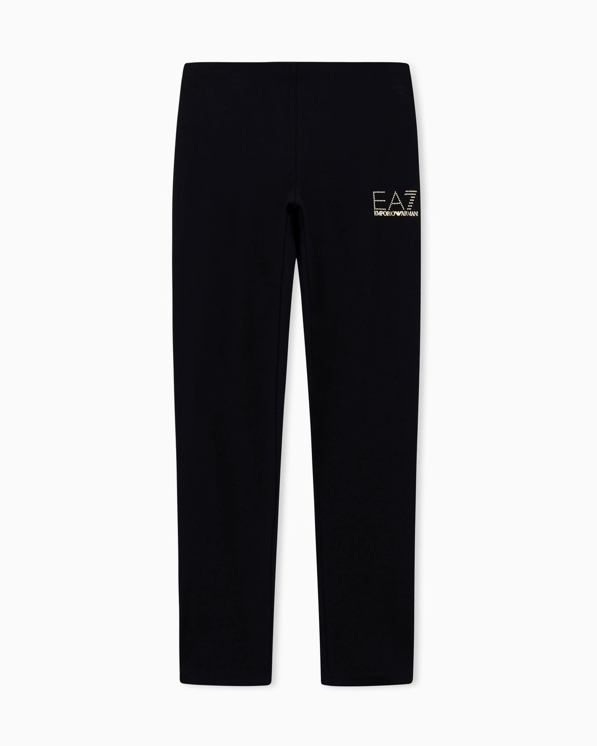 Jersey legging in stretch cotton with micro studs Evolution
