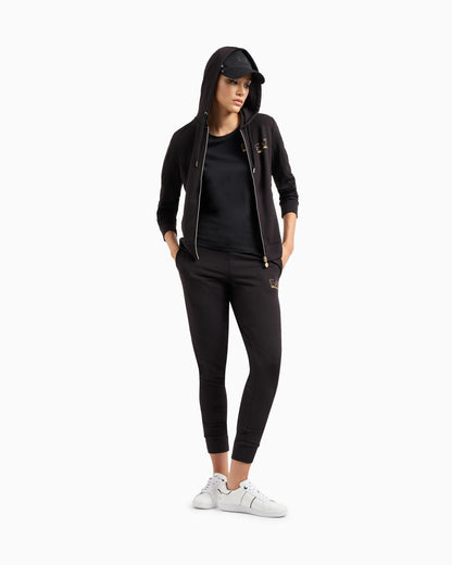 Stretch crew neck slim t-shirt with micro studs Evolution
