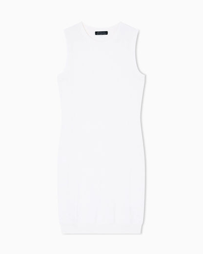 Allover sheath dress in viscose  Monogram