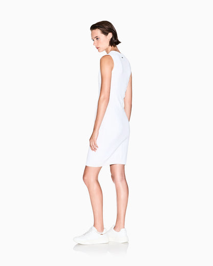 Allover sheath dress in viscose  Monogram