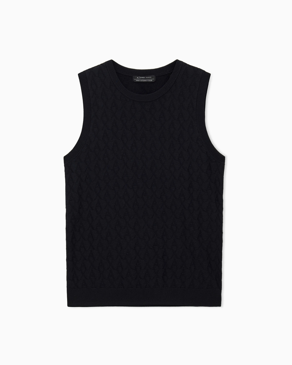 Allover logo top in jacquard  Monogram