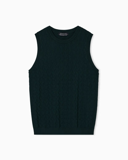Allover logo top in jacquard  Monogram