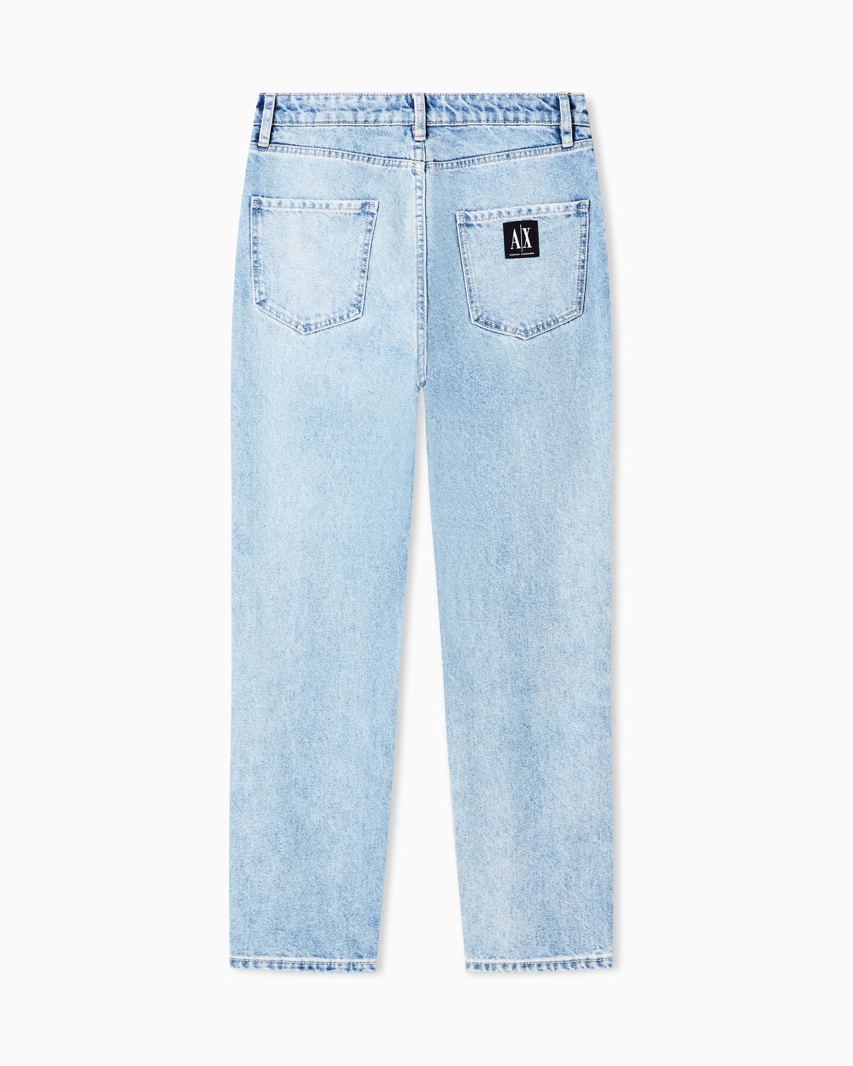 Carrot fit jeans in rigid denim with five pockets Icon