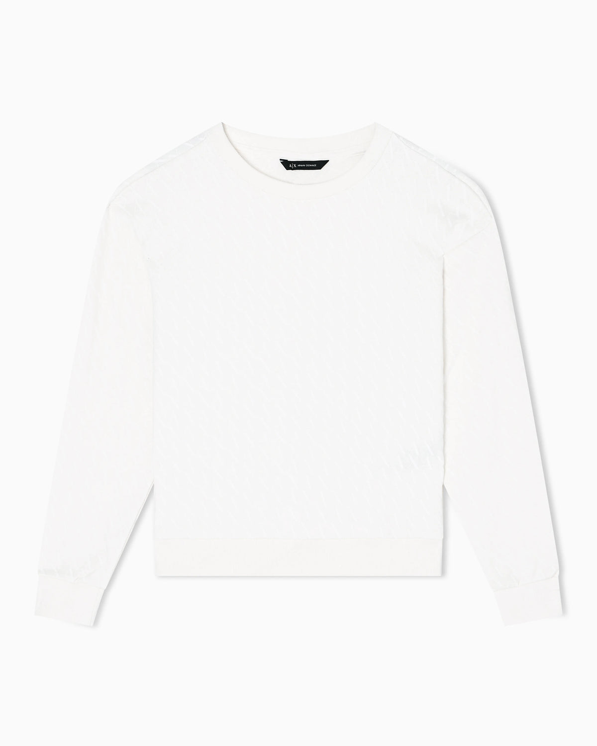 Cotton sweatshirt with crew neck  Monogram