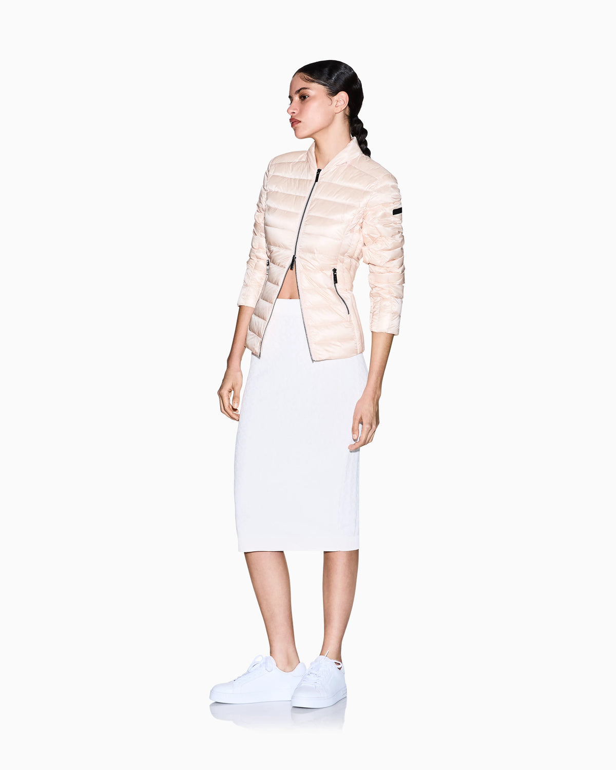 Jacquard knit midi skirt from  Monogram