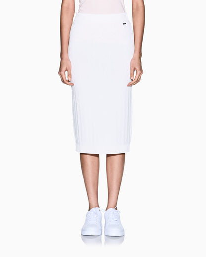 Jacquard knit midi skirt from  Monogram