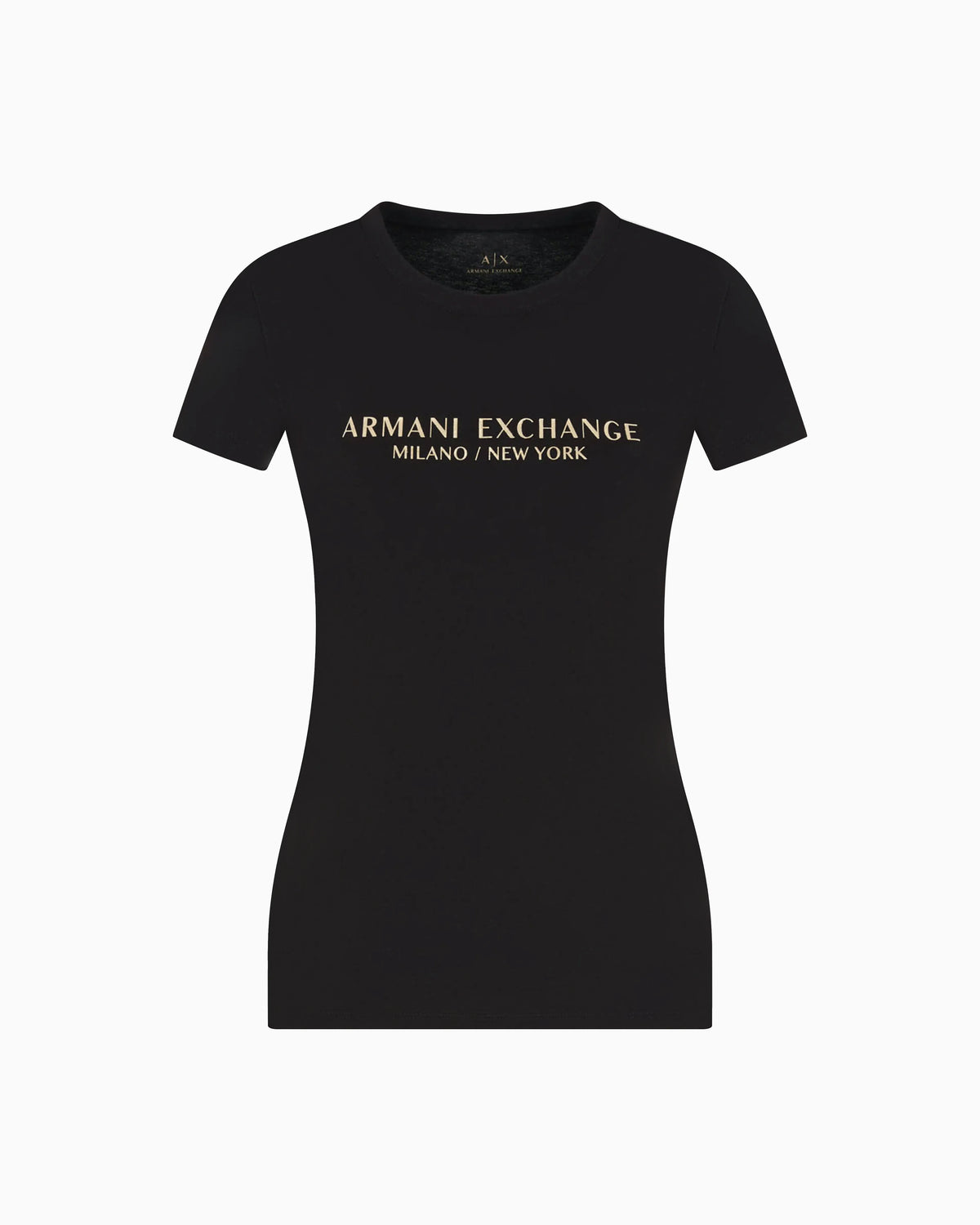 Slim fit T-shirt with Milan New York print