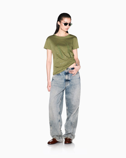 Boyfriend fit jersey in cotton Icon