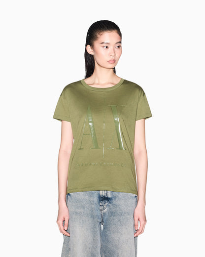Boyfriend fit jersey in cotton Icon
