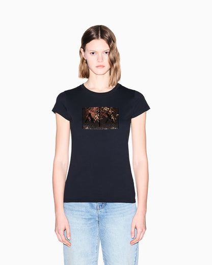 slim fit t-shirt cotton jersey