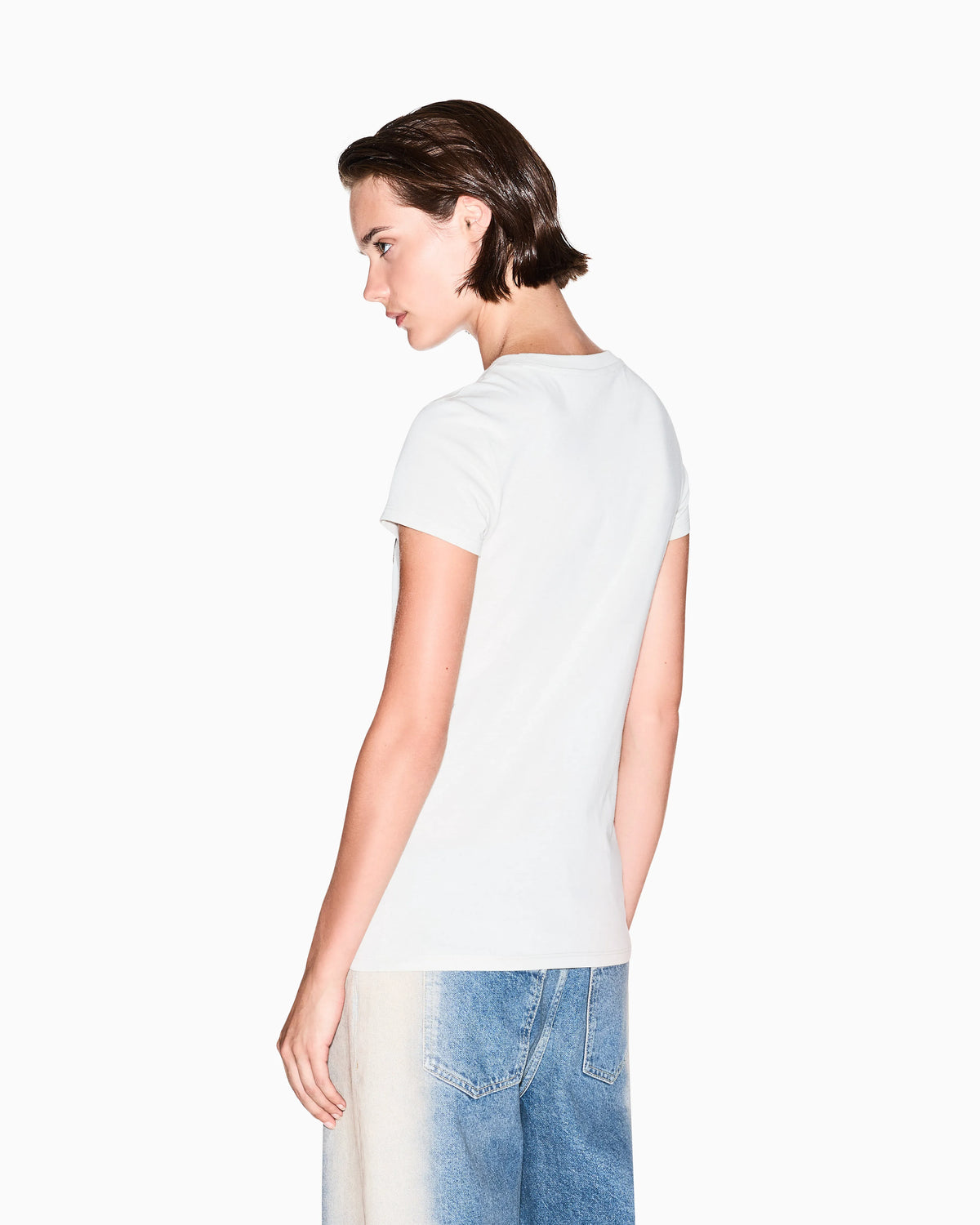 slim fit t-shirt cotton jersey