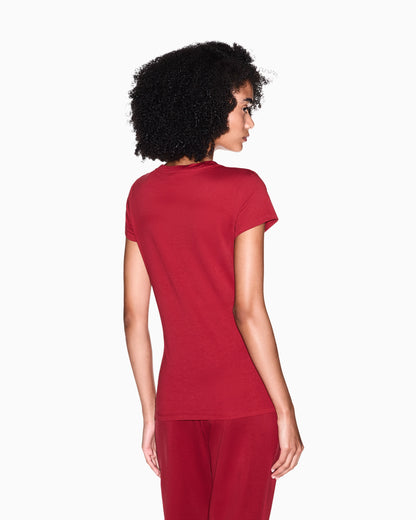 slim fit t-shirt cotton jersey