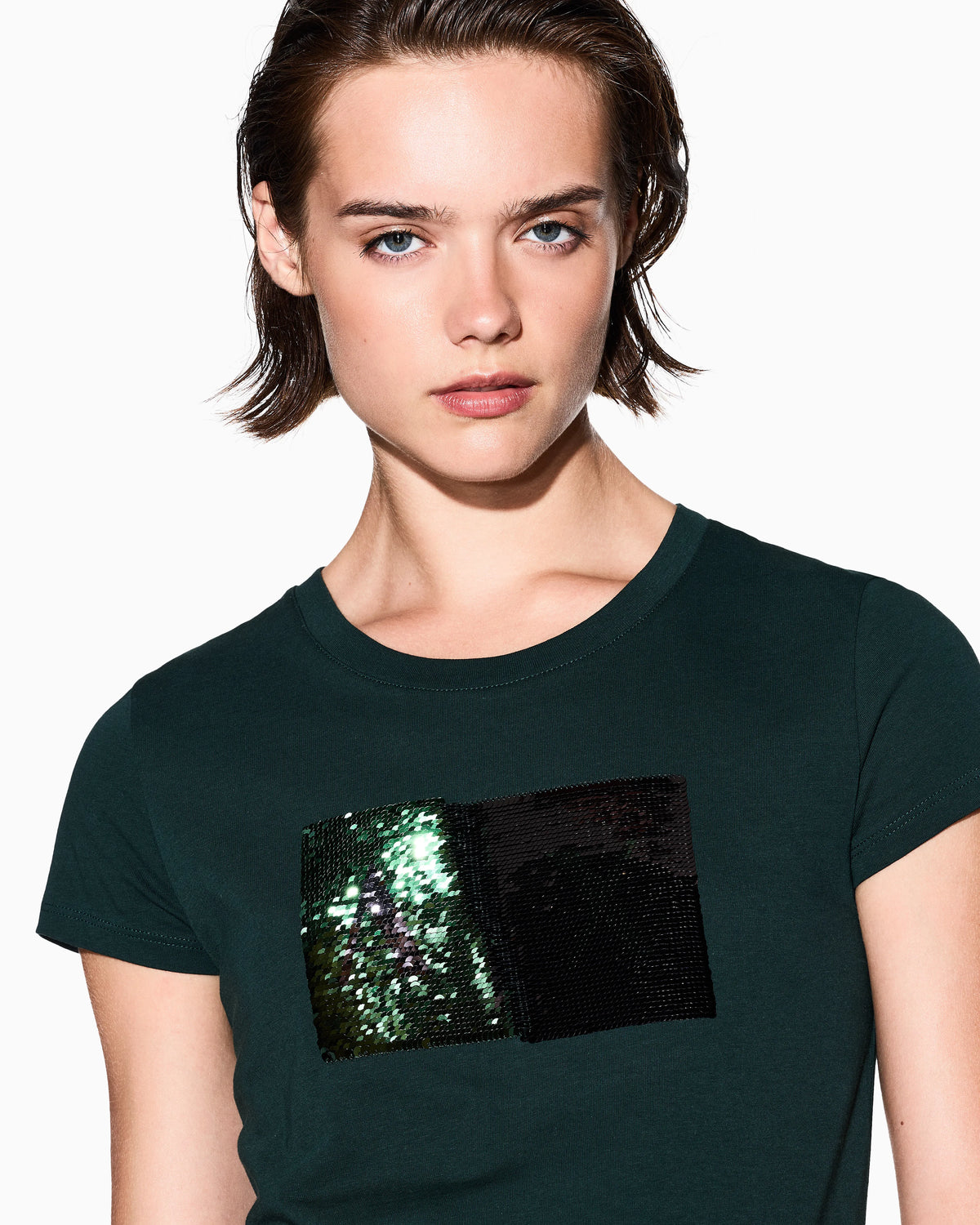slim fit t-shirt cotton jersey
