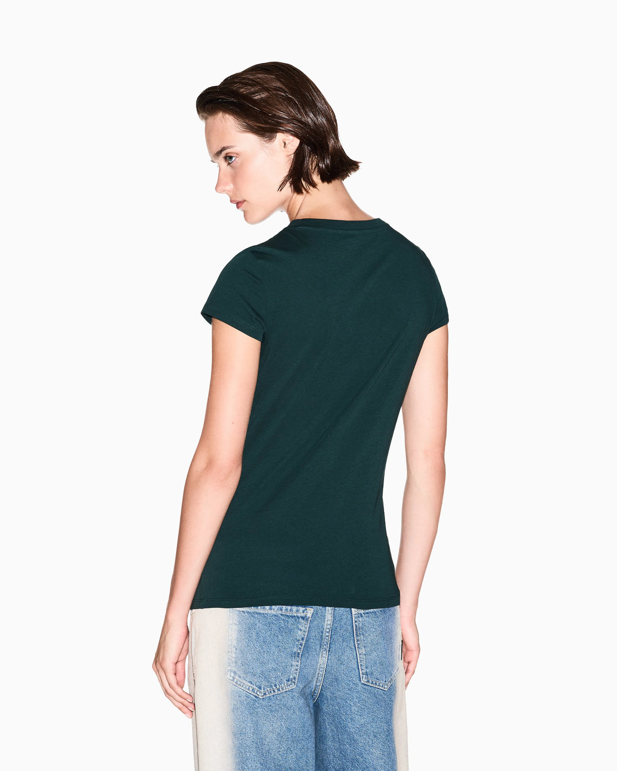 slim fit t-shirt cotton jersey