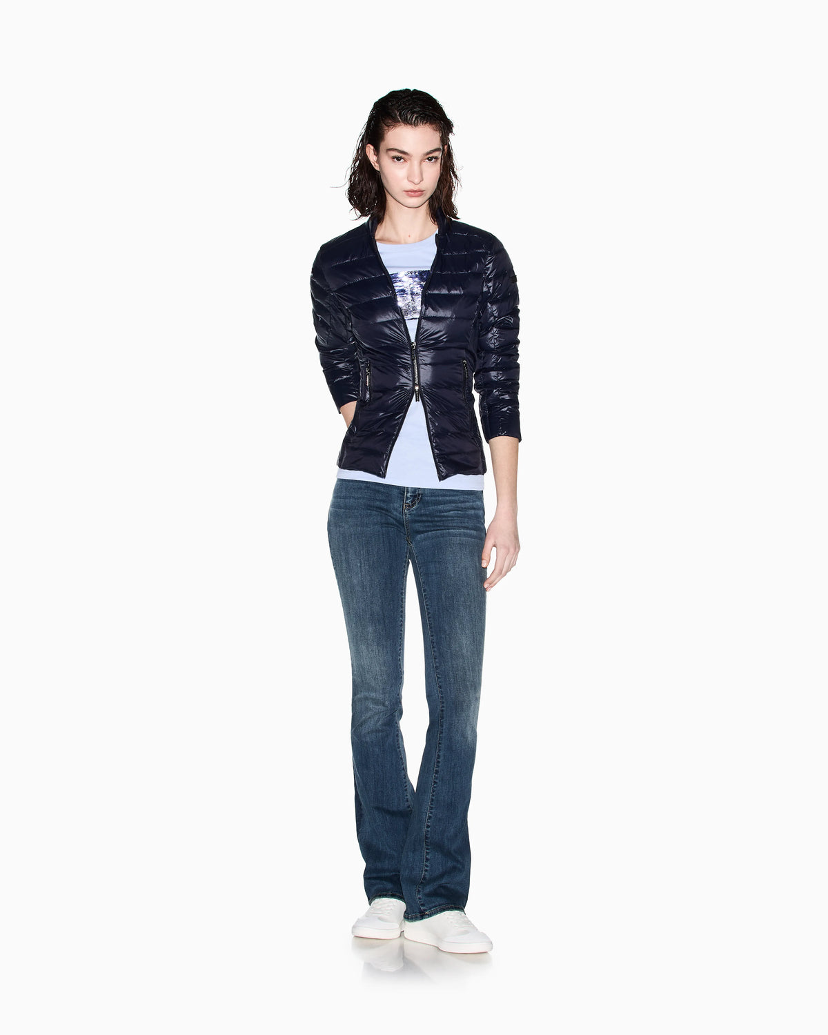 slim fit t-shirt cotton jersey