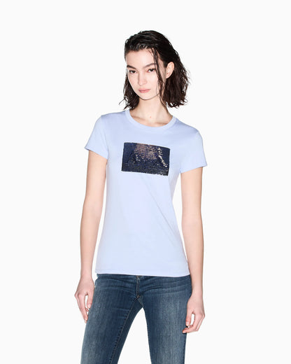 slim fit t-shirt cotton jersey
