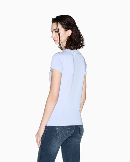slim fit t-shirt cotton jersey