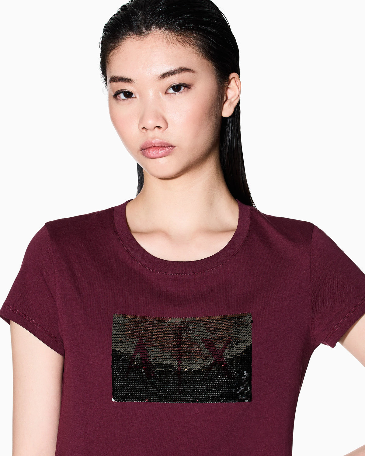 slim fit t-shirt cotton jersey