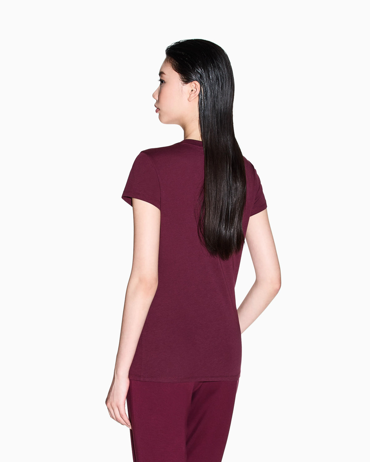 slim fit t-shirt cotton jersey