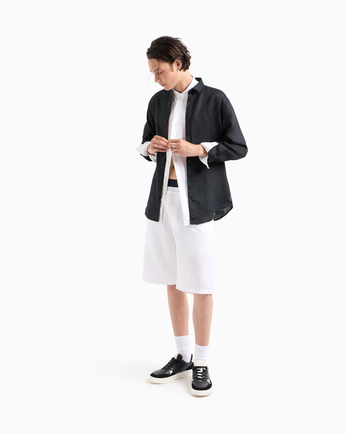 Regular fit cotton shirt