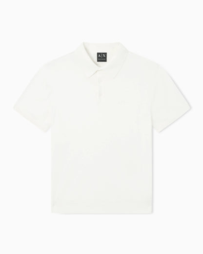 Regular fit cotton polo shirt with a logo Essential