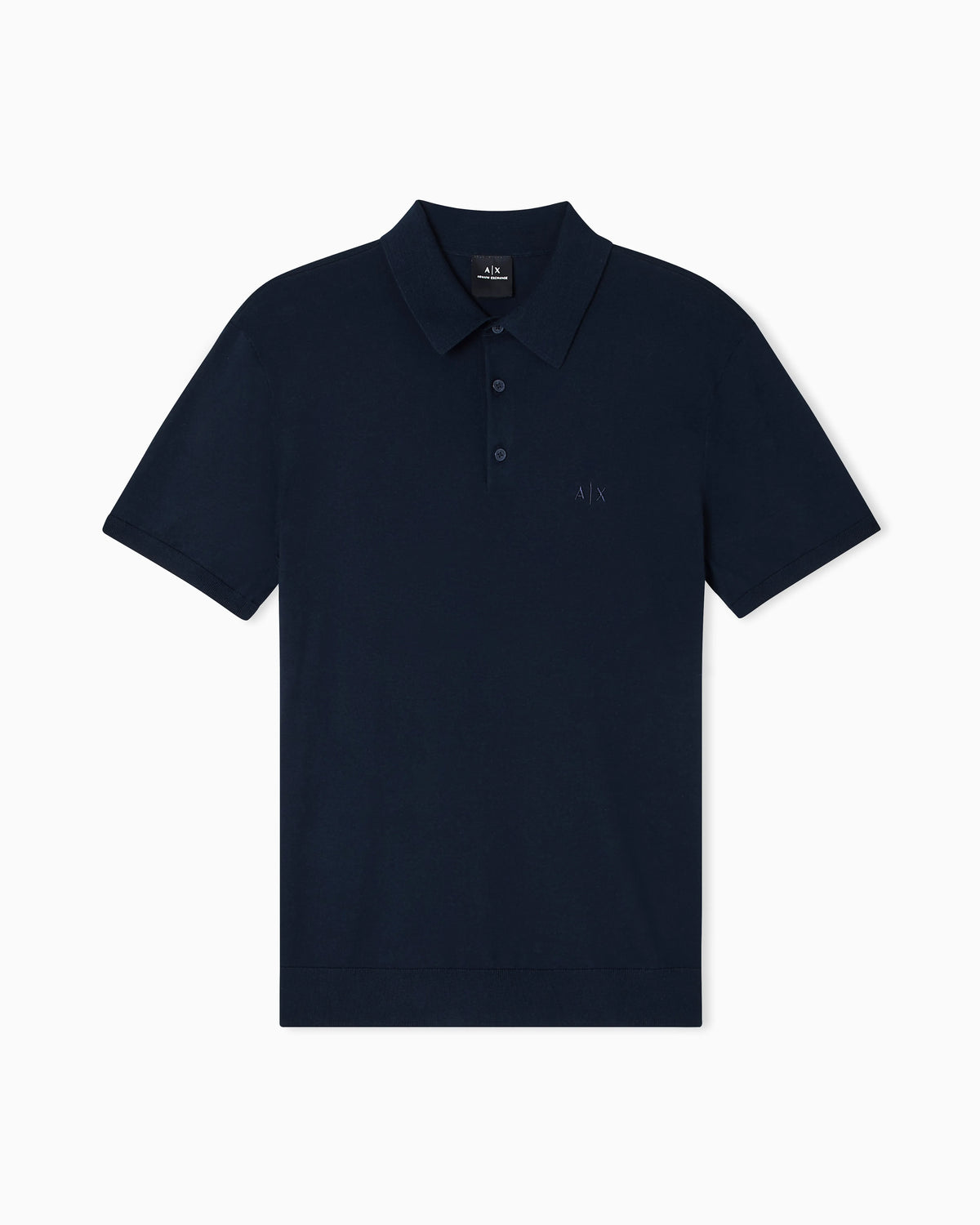 Regular fit cotton polo shirt with a logo Essential