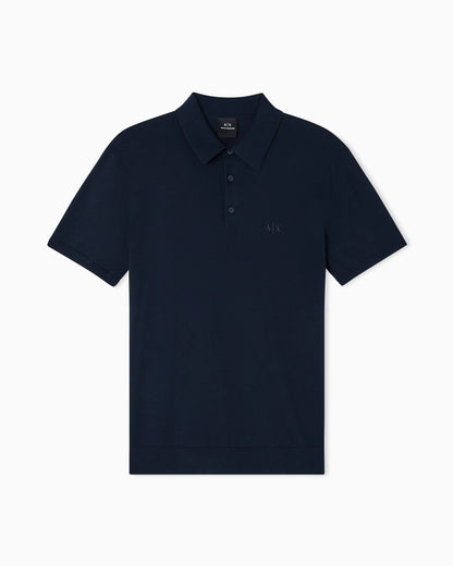 Regular fit cotton polo shirt with a logo Essential