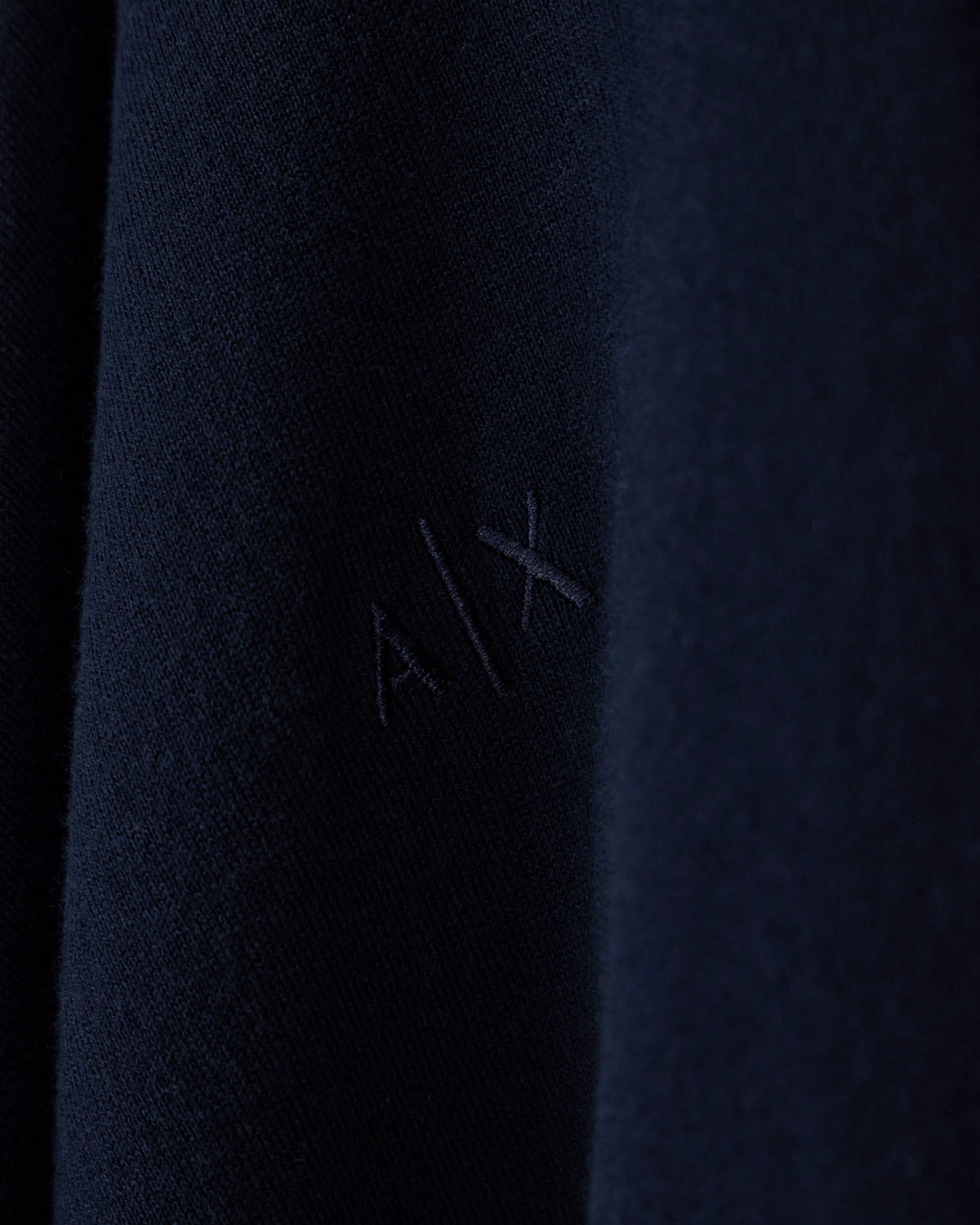 Cotton crew neck t-shirt with embroidered logo Essential