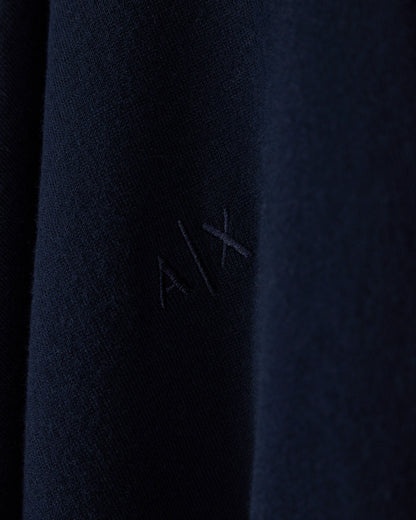 Cotton crew neck t-shirt with embroidered logo Essential